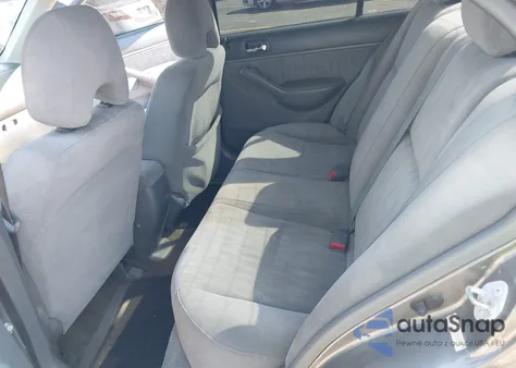 2004 Honda Civic Lx из США, поврежденный, VIN 2HGES16574H509577